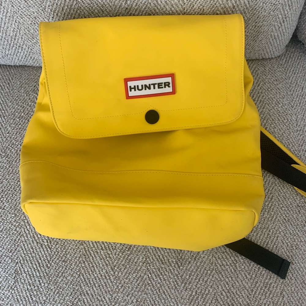 Yellow small, waterproof Hunter backpack